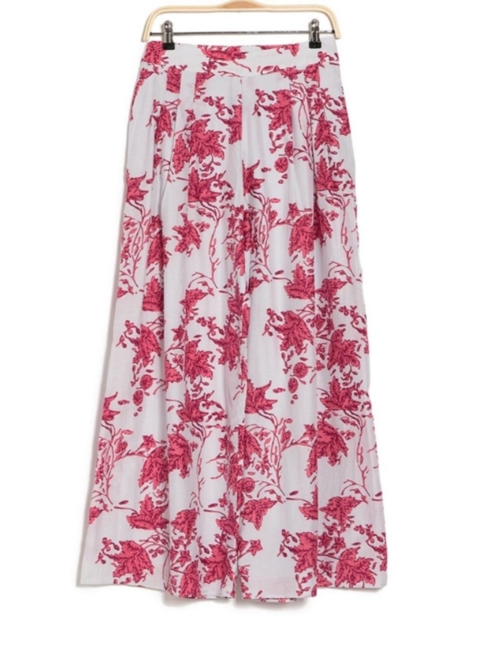 Club Monaco Soft Print Floral Wide Leg Palazzo Pants Size 6